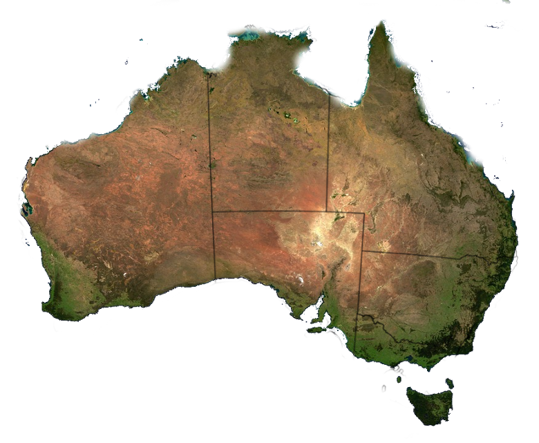 Map of Australia