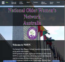 NOWN web page image