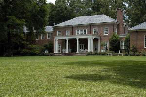 A fine old home with lovely lawns